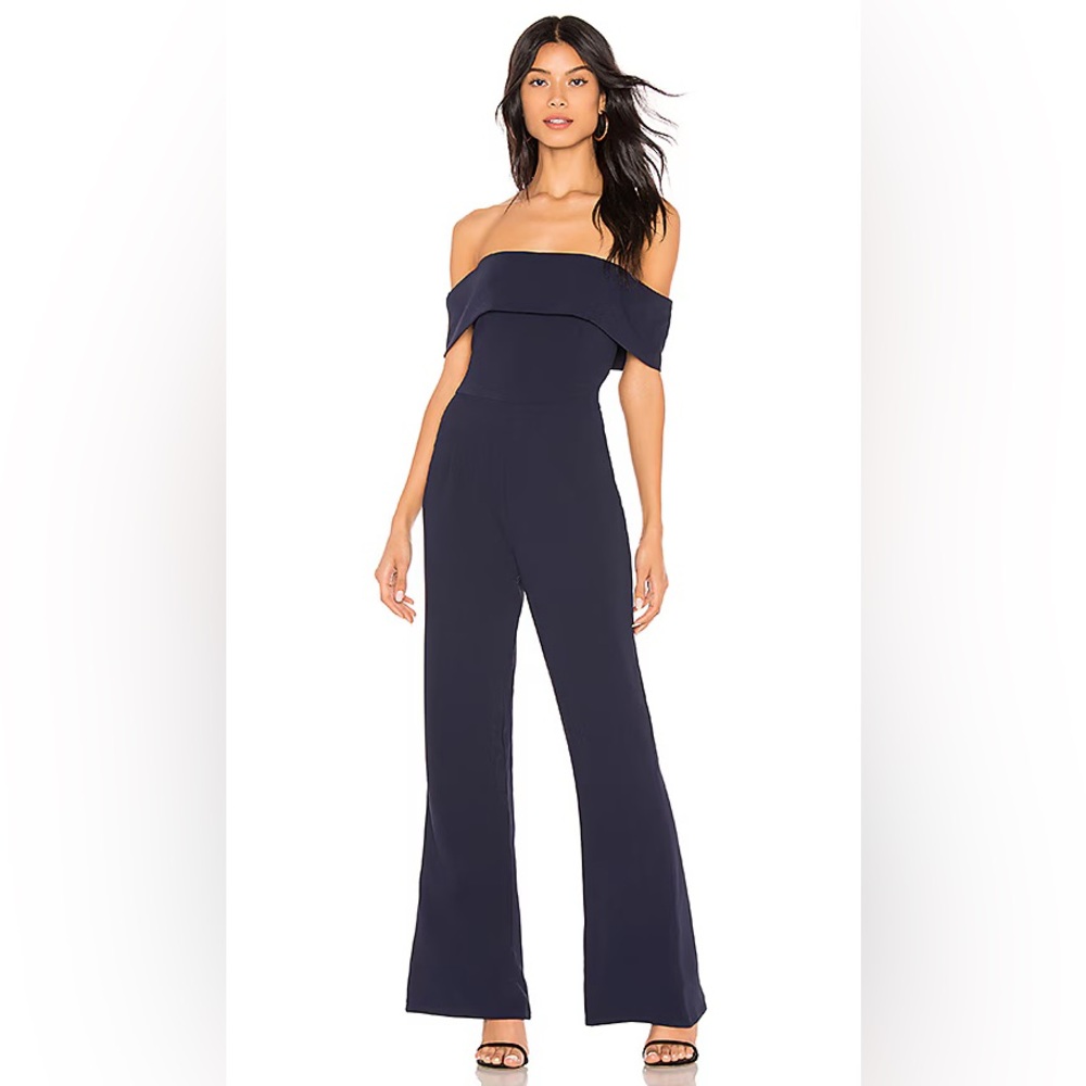 Superdown Aubrey Off The Shoulder Jumpsuit